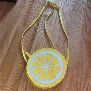 Lemon crossbody bag